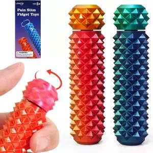 피젯 장난감 자극 자극을 위한 회전 스파이키 그리피 - 자폐 ADHD 포커스 스트레스 오피스 교실용 소형