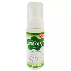 오가니쉬 강아지 드라이 샴푸 거품 세정 간편 150ml