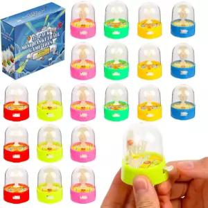 자스니누아 32팩 미니 핑거 농구 장난감 재미있는 휴대용 슈팅 게임 데스크톱 피젯 파티 장식 교실 보상 를