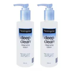 뉴트로지나 딥클린 클렌징 로션 200ml X 2개 클렌징로션
