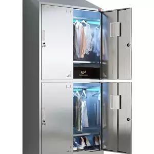클린룸 방진복 드레스룸 2도어 옷장 신발장 옷걸이 2문
