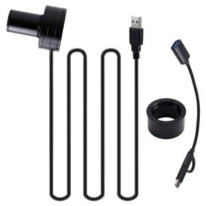 AEE6-망원경 130W 픽셀 1.25인치 USB 디지털 렌즈 전자 접안렌즈 카메라 천문 망원경 연결