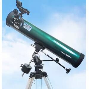 오리온 76/700 천체 망원경, 뉴턴 반사 알루미늄 튜브, EQ1 적도 삼각대, 76EQ