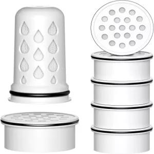 라이프스트로우 홈용 워터 피처 필터 교체 홈 디스펜서 및 시스템과 호환되는 7팩 멤브레인 마이크로 1개