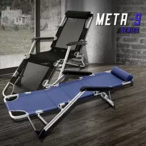 META9캠핑의자 접이식의자 릴렉스체어 리클라이너 무중력의자