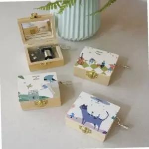 ksr 일러스터 수동 오르골 (4 TYPE)