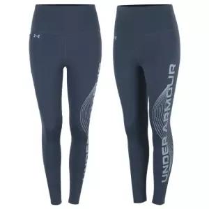 언더아머 여성 모션 로고 크롭 앵클 레깅스 1377087-044