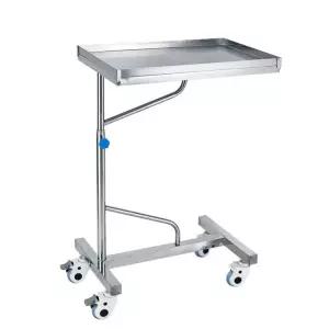 의료용 트레이 이동식 선반 카트 다용도 스텐 단일 초두꺼운 단일봉 45x35