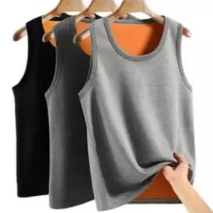 [라일리의류] Rly 남녀공용 겨울 기모 안감 발열 방한 보온 나시