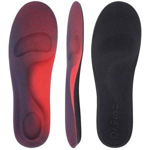 닥터 풋의 아치 지지대 깔창, , 중족골 및 발뒤꿈치 발 (큰(남성 8-12 / 여성 10-13)