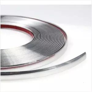 고광택 크롬몰딩 은선라인 15M 12mm 메탈 마감재 인테리어 장식 몰딩 WFIMN5F