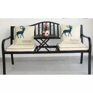 철제 야외 벤치 카페 공원 체어 테이블 의자