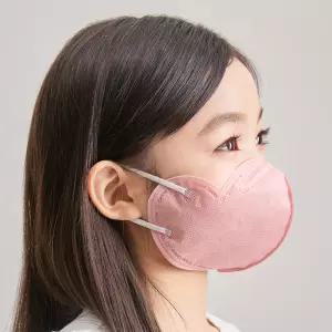KF80 어린이 마스크 새부리형 하트마스크 소형 25매