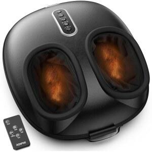 열이 있는 렌포 발 마사지기, [2026 업그레이드] 여성 남성 노인을 위한 생일 크리스마스 선물, , 심부무릎, 공기 압박 마사지기 FSA 자격증 소지자