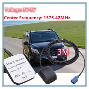 GPS 안테나 Fakra MFD2 RNS2 510 For VW Skoda 호환 Benz Audi 호환 자동차 위치 찾기 수신기 및