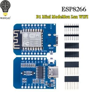 WAVGAT D1 미니 소형 호환 TYPE-C USB ESP8266 ESP-12F CH340G V2 WIFI 개발 보드 NodeMCU Lua IOT 3.3V 핀