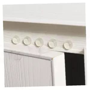 문짝 소음방지 실리콘 완충패드 가정용 문틀 충격흡수 투명 원형 접착식 방음 도어스토퍼