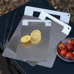 모비디안 아필 폴드 스테인리스 도마 캠핑도마 플레이팅 미니멀