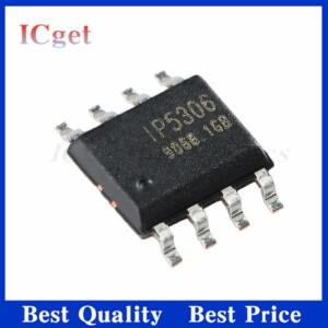 5개/몫 IP5306 SOP-8 2.1A 충전 방전 고집적 모바일 전원 SOC 칩 IC  원본
