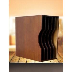 LP 보관함 홀더 엘피거치대 lp장 엘피판 수납 메탈 스탠드 레코드 지금 우드 월넛