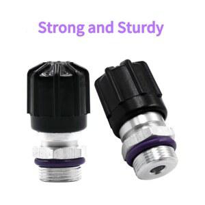 2PC 하이 로우 사이드 A/C 충전 포트 에어컨 시스템 볼 밸브 코어 Au for BMW Benz Audi VW Maiteng Kaidi Tiguan