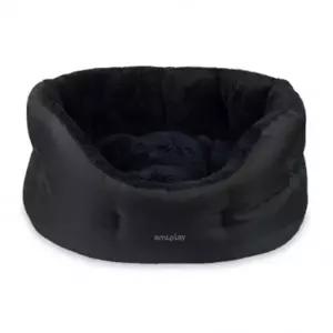 소형견용 높은범퍼 원형방석 쿠션 U120711 강아지쿠션