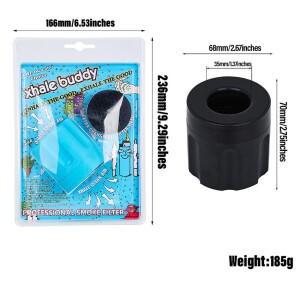 라온식 휴대용 연기 공기 필터 활성 탄소 면화 사무실 자동차 개인 실내 정수기 파티 용품