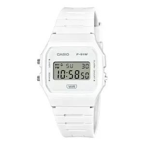 [카시오] 전자 시계 공용 커플 스포츠 F-91WB-7A