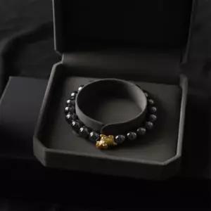 메르베 테라헤르츠 천연다이아몬드 건강팔찌 건강 행운 팔찌 남여공용