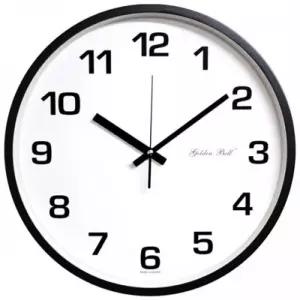 메탈 무소음 벽시계 36.5cm 블랙_GB4559 (WFKEPXN)