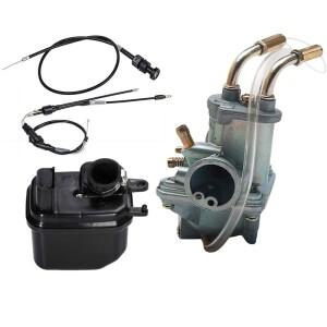 [호환품]카브레타 에어 필터 클리너 박스 어셈블리 스로틀 가스 케이블 및 초크 야마하 PW50 Yzinger 바이