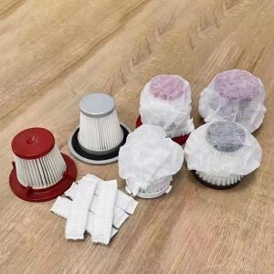 대부분의 표준 진공 청소기 필터 용 보호 커버 부직포 100PCS