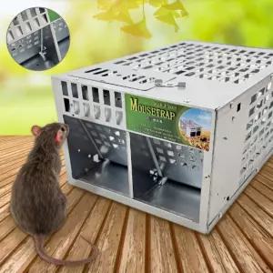 생포용 마당용 쥐덫 창고용 반복사용 듀얼 포획망 유인망