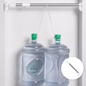 압축 길이조절 커튼 샤워봉 무타공 커튼봉 옷걸이봉 못없이 봉 튼튼한 지지대 옷걸이 압축봉