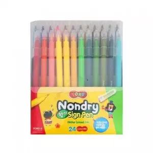 동아 토루 논드라이 향기싸인펜 24색 타(12개입) (WFKFLO7)