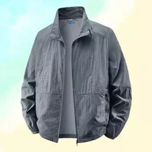 남성용 바람막이 경량 점퍼 봄 가을 환절기 재킷 (WFKFFGW)