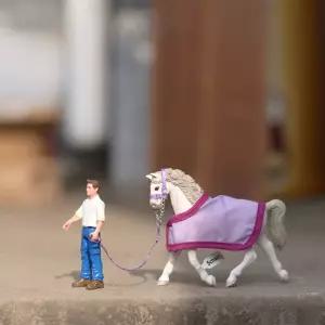 미니어처 소품 말 장식 사람 픽유아 11번가
