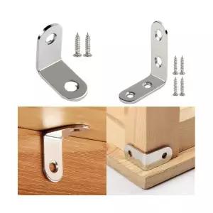 L자 코너철 브라켓 직각 연결 플레이트 꺽쇠 나사포함