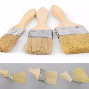 페인트붓 3.8cm 10개 평붓 막붓 수성붓 브러쉬 솔 페인트브러쉬 페인트붓