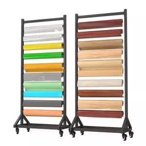 필름 거치대 원단 정리대 선반 진열대 포장재 걸이 홀더