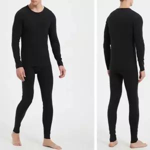 [하프클럽/]남성 겨울 방한 고급 기모 캐시미어 내복 상하의 세트