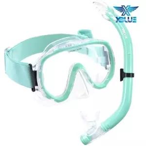 XBLUE 레저용 마스크 스노클세트 Z55221 레저용스노클