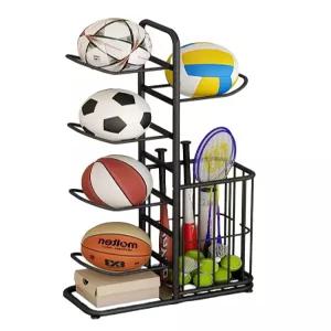 스포츠 용품 정리 바구니 3층골드높이86CM