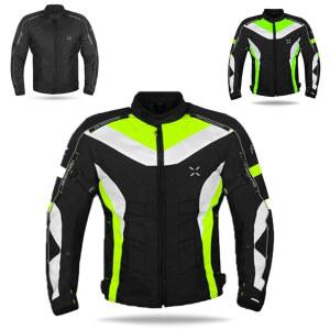 남성 듀얼 스포츠 모터크로스 레이싱 바이커용 FTX 오토바이 재킷 CE 장갑 방수 전천후