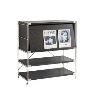 LP수납장 레코드판 LP장 스틸 책자 정리함 거실 책장 바우하우스