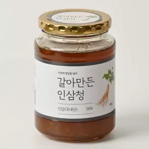 금산인삼으로 갈아만든 인삼청 500g