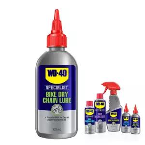 WD40 자전거 바이크 오일 체인 오일 윤활유 건식(DRY) 120