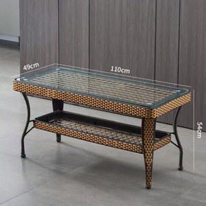 카페의자 라탄 원형 라탄소파 야외가든 테이블 파라솔 체어 라탄야외테이블세트 정원 안뜰