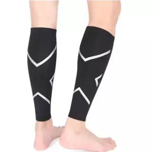 우수한 복원력 V무늬 운동 레져 스포츠 종아리 아대압박용 밴드 골프 스타킹 압박 남자
