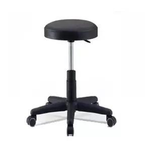 환의자 높은중심봉 회전-블랙 환의자 병원의자 진찰용의자 접견실용 다용도의자